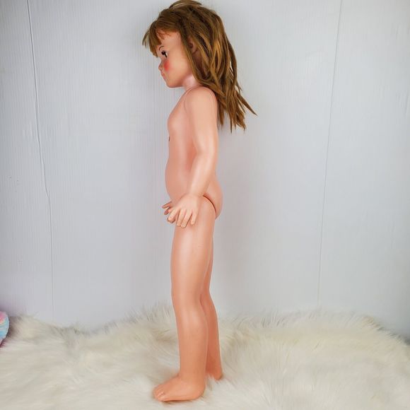 Vintage Eegees 30" Talking Pull String Doll with Outfit WORKS - Picture 16 of 16